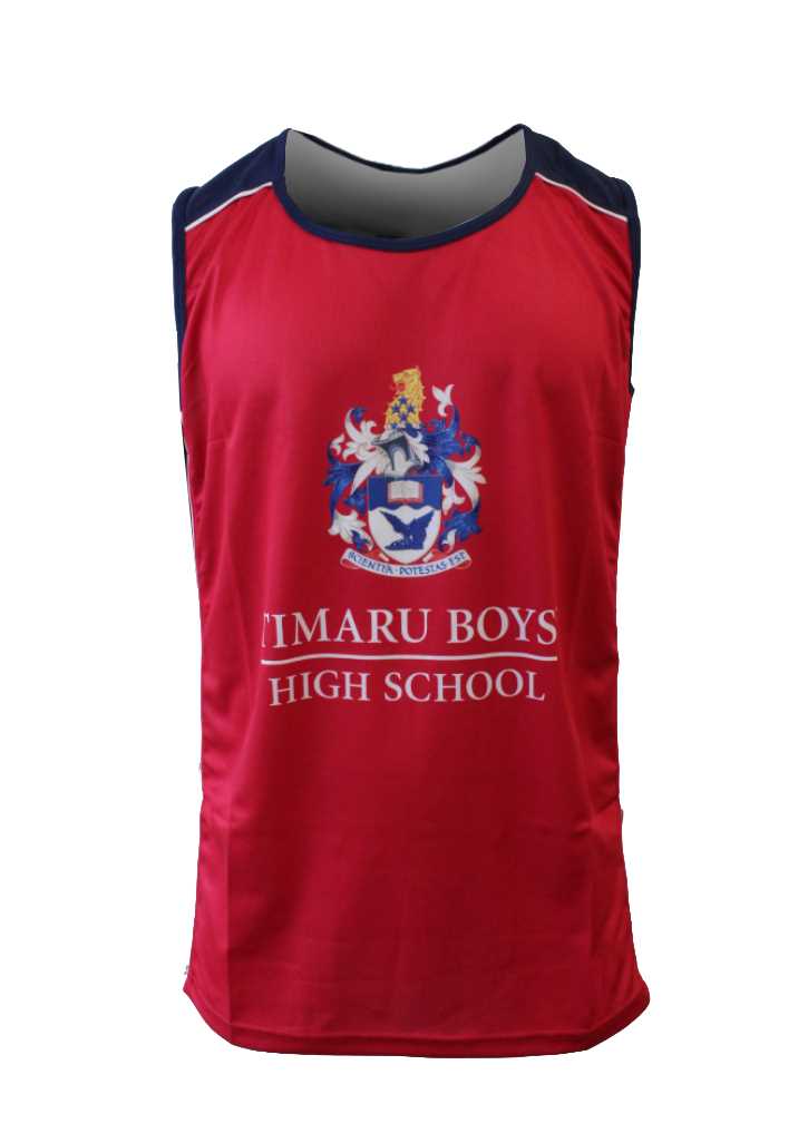 Timaru Boys High School House Singlet - Simmers