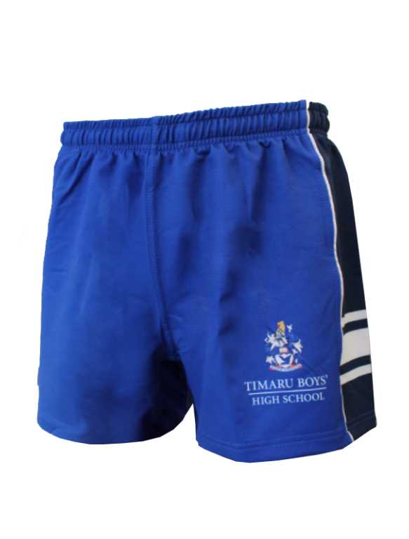 Timaru Boys High School PE Shorts Blue